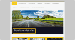 Desktop Screenshot of fahrschule-ruether.de